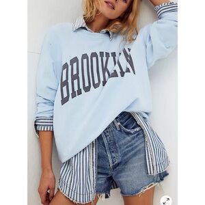 Free People Retro Brand “BROOKLYN” Sweatshirt